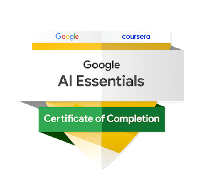 Certificazione: Google AI Essentials